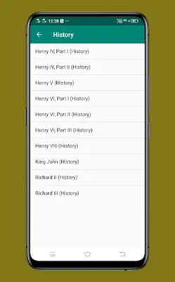 Works of William Shakespeare android App screenshot 2