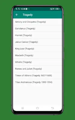 Works of William Shakespeare android App screenshot 3