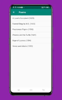 Works of William Shakespeare android App screenshot 6